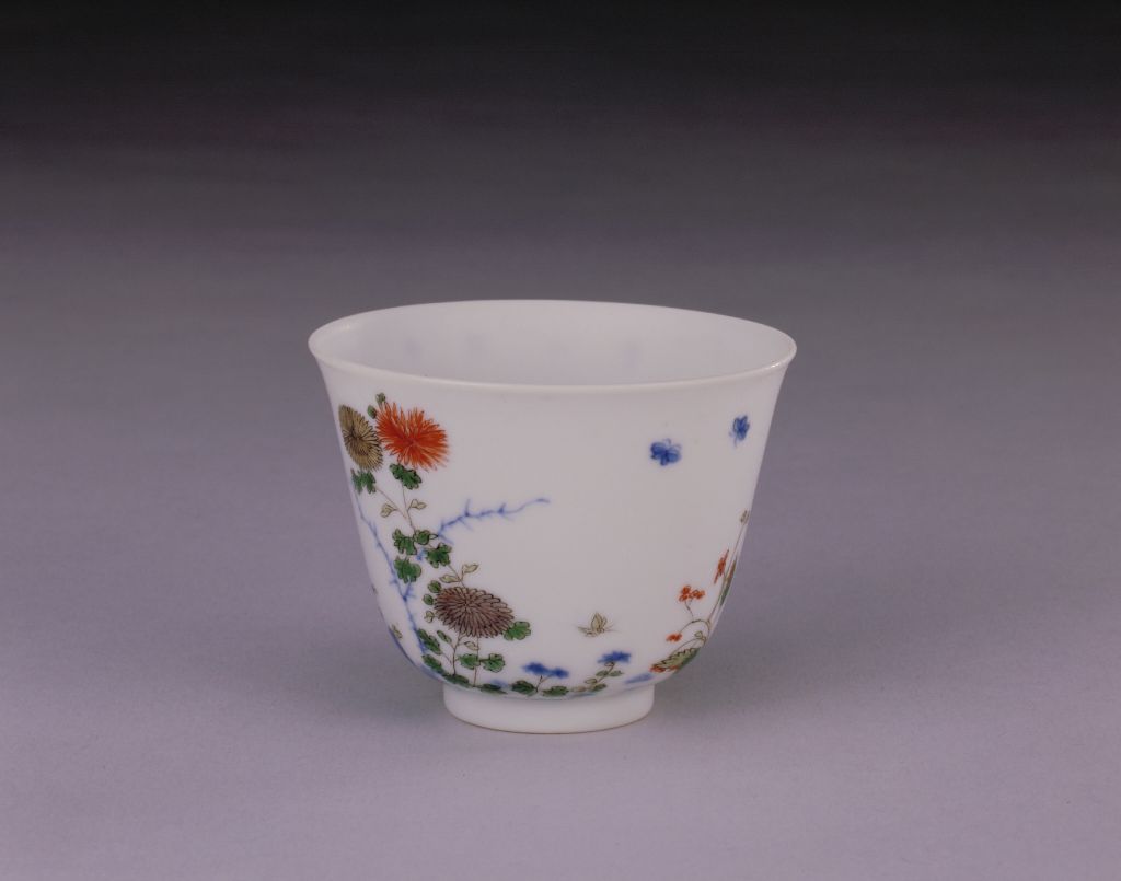 图片[9]-Five-color December flower cup-China Archive